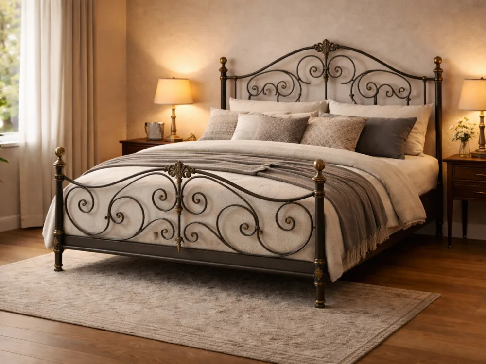 Cama fierro individual