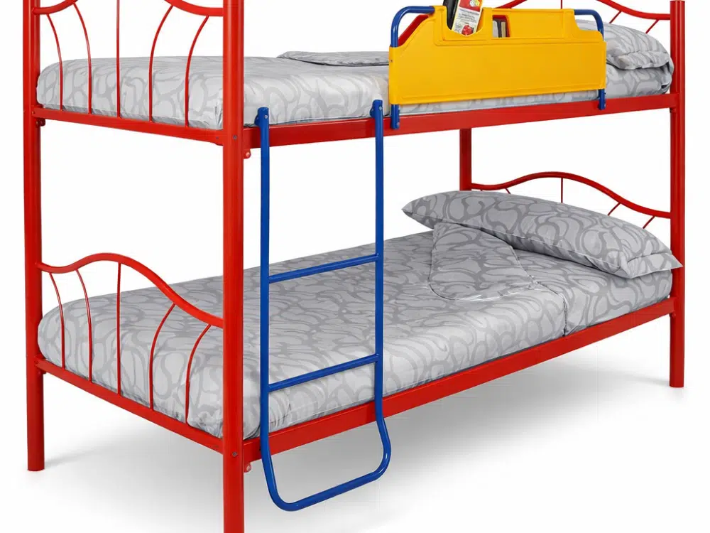 Camarote infantil rojo y azul