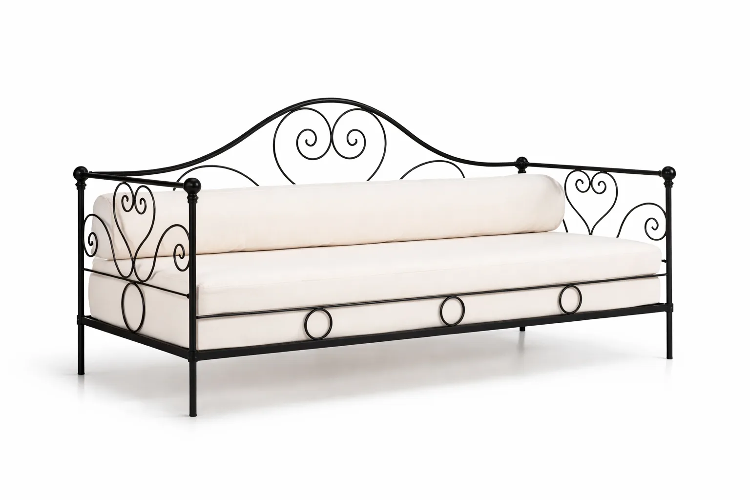 Sofá cama forjado